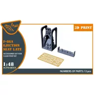   Clear Prop Accessories F-86A Ejection seat late for CP kits 1:48 (CPA48054)