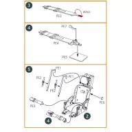   Clear Prop Accessories F-86A Ejection seat late for CP kits 1:48 (CPA48054)