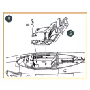 Clear Prop Accessories F-86A Ejection seat late for CP kits 1:48 (CPA48054)