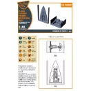 Clear Prop Accessories F-86A Canopy frame detailing set for CP kits 1:48 (CPA48056)