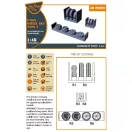 Clear Prop Accessories F-86A wheel set type 2 for CP kits 1:48 (CPA48069)