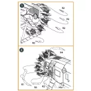 Clear Prop Accessories F4B-4 exhausts for CP kits 1:48 (CPA48073)