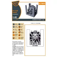 Clear Prop Accessories R-1340 Engine 1:48 (CPA48080)