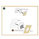 Clear Prop Accessories Hs 129B2/3 double-sided painting mask for Takom kit 1:48 (CPA48086)