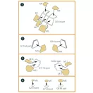 Clear Prop Accessories UH-60A, MH-60L painting mask for ICM kit 1:48 (CPA48095)