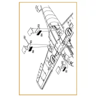   Clear Prop Accessories Bf-109E set of radiators for Wingsy Kits 1:48 (CPA48109)