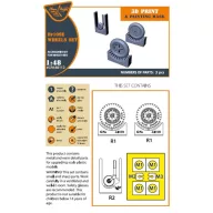   Clear Prop Accessories Bf-109E wheels set for Wingsy Kits 1:48 (CPA48112)