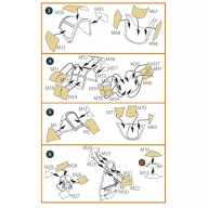   Clear Prop Accessories D3A2 VAL (open canopy) double-sided painting mask for Wingsy Kits 1:48 (CPA48116)