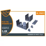   Clear Prop Accessories D3A2 VAL interior set for Wingsy Kits 1:48 (CPA48119)