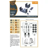   Clear Prop Accessories D3A2 VAL interior set for Wingsy Kits 1:48 (CPA48119)
