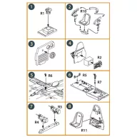   Clear Prop Accessories D3A2 VAL interior set for Wingsy Kits 1:48 (CPA48119)