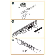   Clear Prop Accessories D3A2 VAL interior set for Wingsy Kits 1:48 (CPA48119)