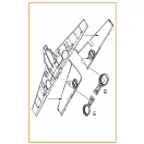 Clear Prop Accessories Bf-109E wheel bay for Wingsy Kits 1:48 (CPA48129)