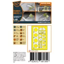 Clear Prop Accessory Fairey Delta 2 double-sided painting mask for Dora Wings 1:48 (CPA48130)