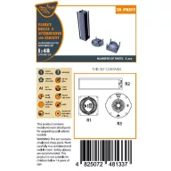   Clear Prop Accessory Fairey Delta 2 Afterburner and Exhaust for Dora Wings 1:48 (CPA48133)