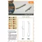 Clear Prop Accessories A5M Claude (early version) brass cast antennas for CP kits CP720016/CP72008 1:72 (CPA72003)