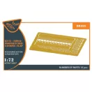 Clear Prop Accessories Ki-51 Sonia (all versions) PE landing flaps for CP kits CP72011/CP72012/CP72013 1:72 (CPA72007)