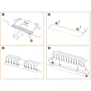 Clear Prop Accessories Ki-51 Sonia (all versions) PE landing flaps for CP kits CP72011/CP72012/CP72013 1:72 (CPA72007)