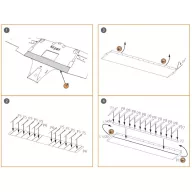   Clear Prop Accessories Ki-51 Sonia (all versions) PE landing flaps for CP kits CP72011/CP72012/CP72013 1:72 (CPA72007)