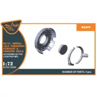   Clear Prop Accessories Ki-51 Sonia (all versions) resin exhaust & cooling gills for CP kits CP72011/CP72012/CP72013 1:72 (CPA72009)