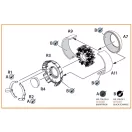 Clear Prop Accessories Ki-51 Sonia (all versions) resin exhaust & cooling gills for CP kits CP72011/CP72012/CP72013 1:72 (CPA72009)
