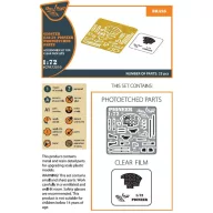   Clear Prop Accessories Gloster E28/39 Pioneer PE parts interior for CP kits CP72001/CP72007 1:72 (CPA72010)