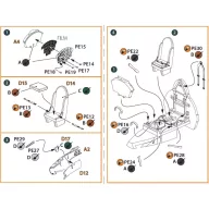   Clear Prop Accessories Gloster E28/39 Pioneer PE parts interior for CP kits CP72001/CP72007 1:72 (CPA72010)