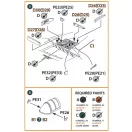Clear Prop Accessories Gloster E28/39 Pioneer PE parts interior for CP kits CP72001/CP72007 1:72 (CPA72010)