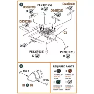   Clear Prop Accessories Gloster E28/39 Pioneer PE parts interior for CP kits CP72001/CP72007 1:72 (CPA72010)