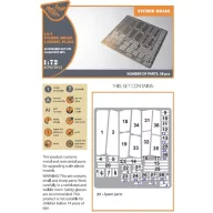   Clear Prop Accessories La-5 (all versions) PE landing flaps for CP kits CP72014/CP72015 1:72 (CPA72012)