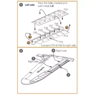   Clear Prop Accessories La-5 (all versions) PE landing flaps for CP kits CP72014/CP72015 1:72 (CPA72012)