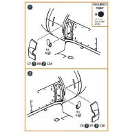   Clear Prop Accessories La-5 early version resin exhaust for CP kits CP72014/CP72015 1:72 (CPA72014)