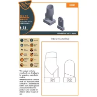   Clear Prop Accessories UH-2 A/B SEASPRITE resin exhaust for CP kit CP72002 1:72 (CPA72021)