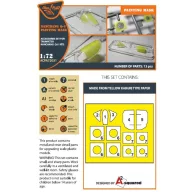   Clear Prop Accessories Nanchang Q-5 painting mask for Trumpeter kit (all versions) 1:72 (CPA72031)