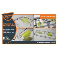   Clear Prop Accessories Nanchang Q-5 painting mask for Trumpeter kit (all versions) 1:72 (CPA72031)