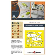   Clear Prop Accessories F-16 single seater painting mask for REVELL kit 1:72 (CPA72039)