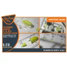 Clear Prop Accessories F-16 single seater painting mask for REVELL kit 1:72 (CPA72039)