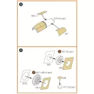 Clear Prop Accessories F-16 single seater painting mask for REVELL kit 1:72 (CPA72039)