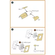   Clear Prop Accessories F-16 single seater painting mask for REVELL kit 1:72 (CPA72039)