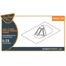 Clear Prop Accessories A5M4 Claude vacuum formed canopy for CP kit CP72010 1:72 (CPA72041)