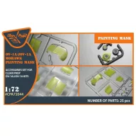   Clear Prop Accessories OV-1 A/JOV-1A Mohawk painting mask for CP kit CP72016 1:72 (CPA72044)