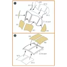 Clear Prop Accessories OV-1 A/JOV-1A Mohawk painting mask for CP kit CP72016 1:72 (CPA72044)