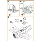 Clear Prop Accessories Hawk H-75 M/N/O PE parts for CP kits CP72021/CP72022/CP72029 1:72 (CPA72045)