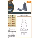 Clear Prop Accessories OV-1 A/B/C/D Mohawk exhaust set for CP kit 1:72 (CPA72046)