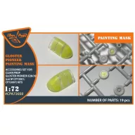   Clear Prop Accessories Gloster E28/39 Pioneer painting mask for CP kits CP72001/CP72007 1:72 (CPA72050)