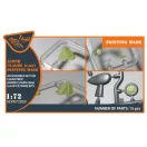 Clear Prop Accessories A5M2b Claude (late version) painting mask for CP kit CP72009 1:72 (CPA72053)
