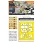 Clear Prop Accessories La-5 (early version) painting mask for CP kit CP72014 1:72 (CPA72055)