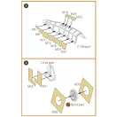 Clear Prop Accessories M6A1 Seiran painting mask for Tamiya kit 60737 1:72 (CPA72062)
