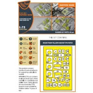   Clear Prop Accessories P-51B/C Mustang painting mask for Arma Hobby kits 1:72 (CPA72065)