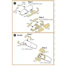 Clear Prop Accessories Mirage 2000C painting mask for Modelsvit kit 72073 1:72 (CPA72066)